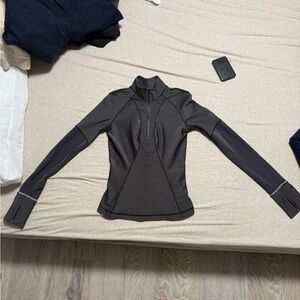 Women's Black Long Sleeve Top